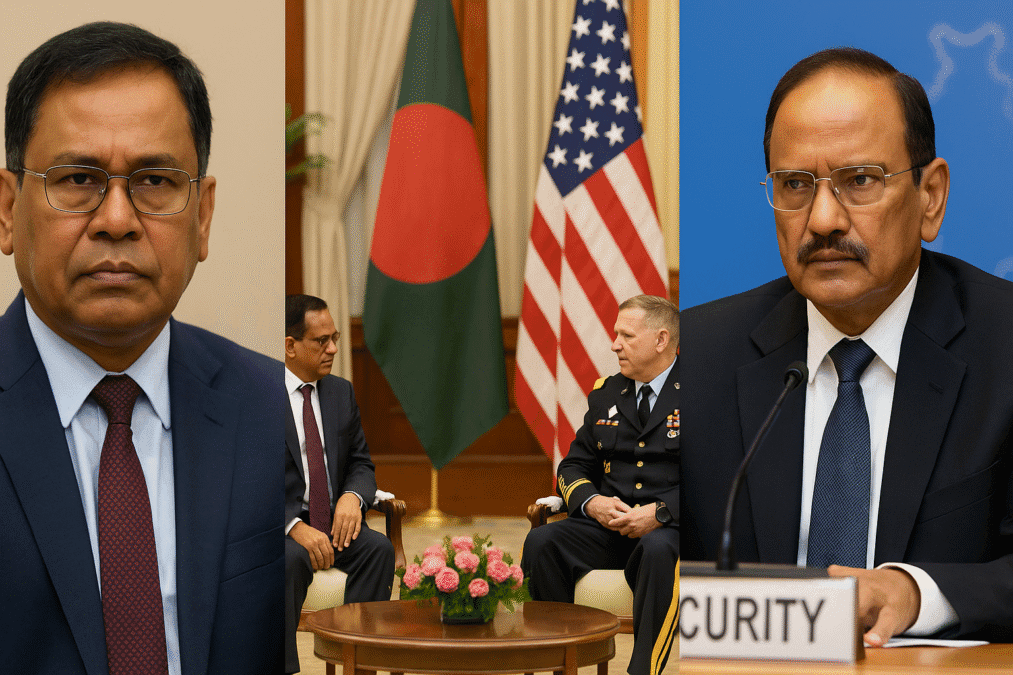ডোভালের আমন্ত্রণে দিল্লি সফরে বাংলাদেশের নিরাপত্তা উপদেষ্টা—কী নিয়ে আলোচনা হতে পারে?