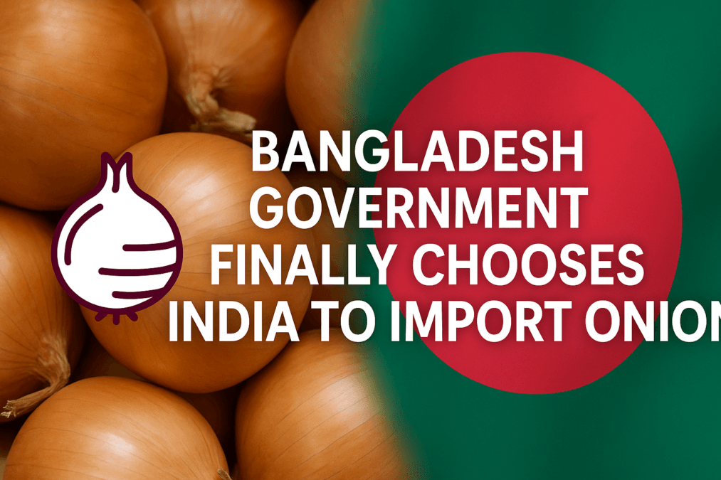 পেঁয়াজ আমদানির জন্য শেষ পর্যন্ত ভারতকেই বেছে নিল বাংলাদেশ সরকার