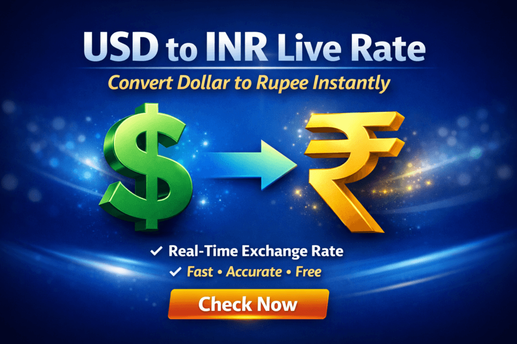 Today USD to INR Live Rate – Dollar to Rupee Converter