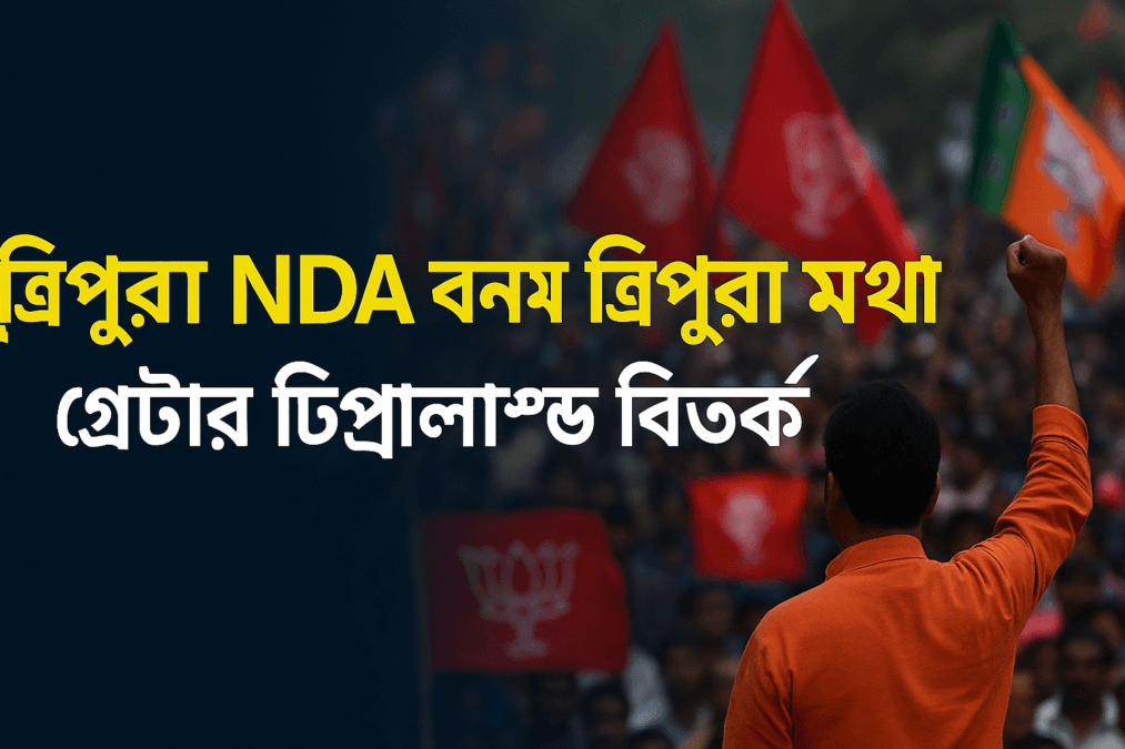 ত্রিপুরা NDA বনাম ত্রিপুরা মথা বিতর্ক: গ্রেটার টিপ্রাল্যান্ড ইস্যুতে রাজনীতির নতুন মোড়