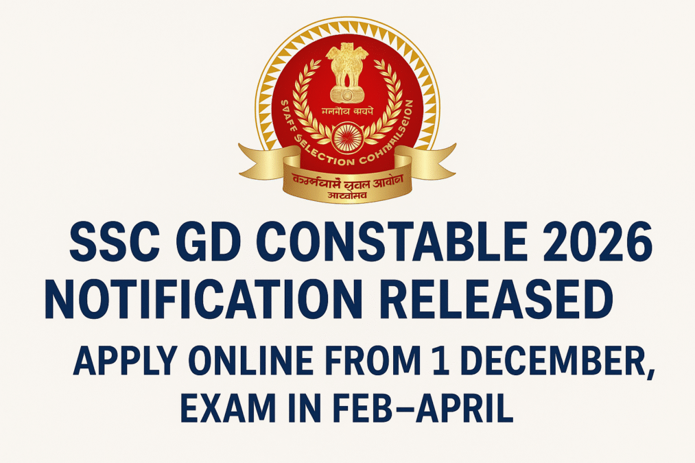 SSC GD Constable 2026