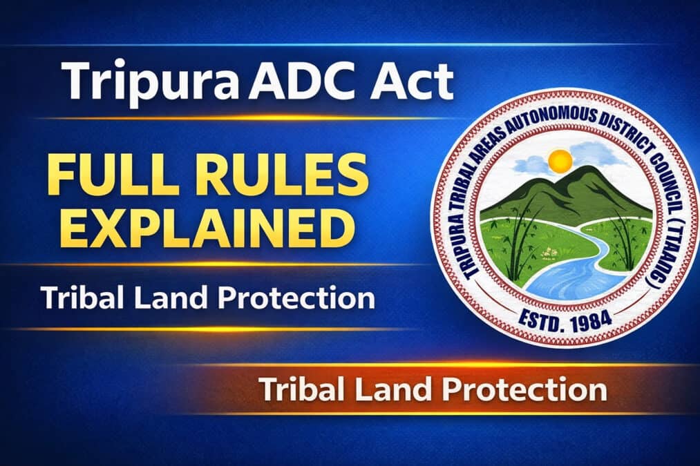 Tripura ADC Act Rules