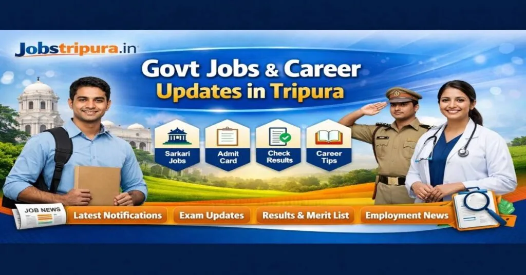Tripura Govt Jobs 2026