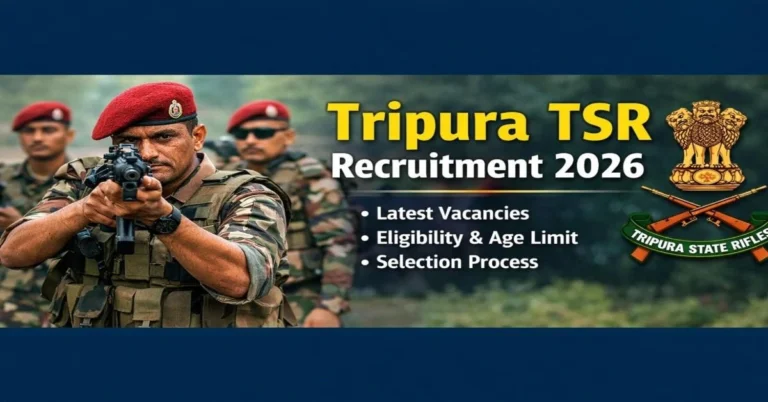 Tripura TSR Recruitment 2026