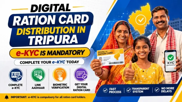 ত্রিপুরায় ডিজিটাল রেশন কার্ডে বড় আপডেট