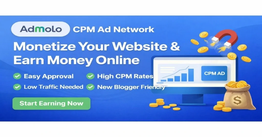 AdMolo CPM Ad Network