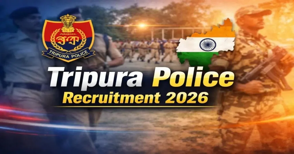 Tripura Police Recruitment 2026 – Apply Online