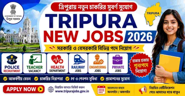 Tripura New Jobs 2026