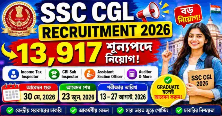 SSC CGL Recruitment 2026